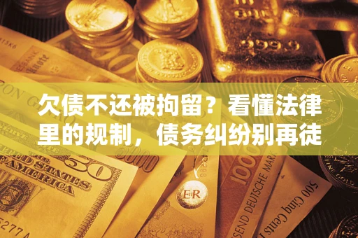 武汉欠债不还被拘留？看懂法律里的规制，债务纠纷别再徒劳奔波