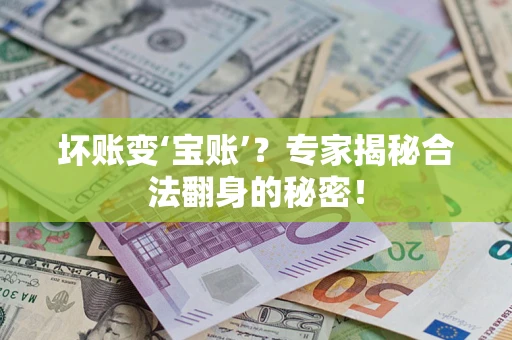 武汉坏账变‘宝账’？专家揭秘合法翻身的秘密！