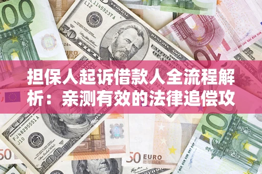 武汉担保人起诉借款人全流程解析：亲测有效的法律追偿攻略