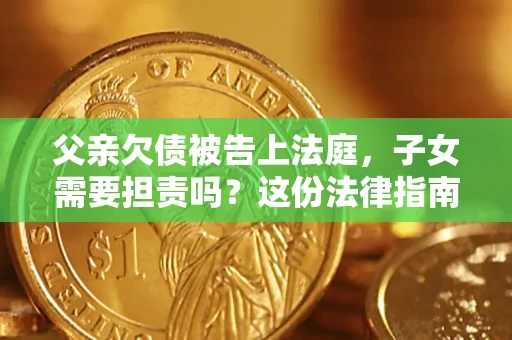 武汉父亲欠债被告上法庭，子女需要担责吗？这份法律指南必须看完