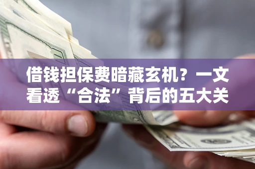 武汉借钱担保费暗藏玄机？一文看透“合法”背后的五大关键陷阱