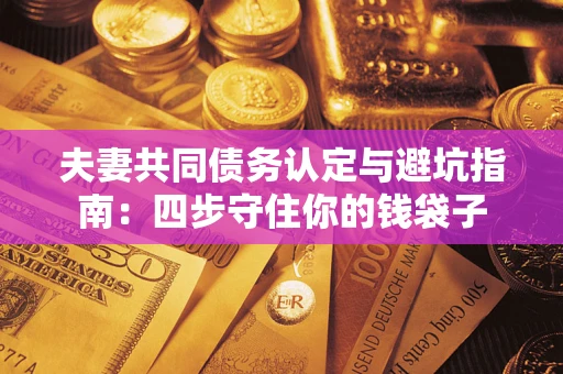 武汉夫妻共同债务认定与避坑指南：四步守住你的钱袋子