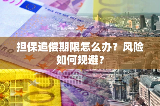 武汉担保追偿期限怎么办？风险如何规避？