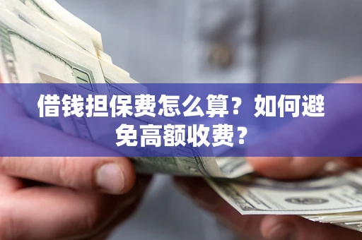 武汉借钱担保费怎么算？如何避免高额收费？