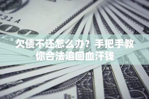 武汉欠债不还怎么办?手把手教你合法追回血汗钱 武汉欠债不还怎么办?手把手教你合法追回血汗钱