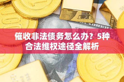武汉催收非法债务怎么办？5种合法维权途径全解析