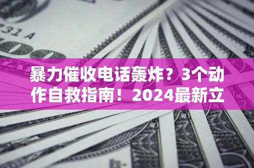 武汉暴力催收电话轰炸？3个动作自救指南！2024最新立案标准全解析