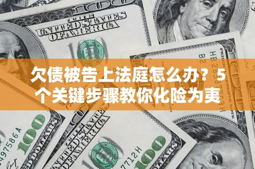 武汉欠债被告上法庭怎么办？5个关键步骤教你化险为夷