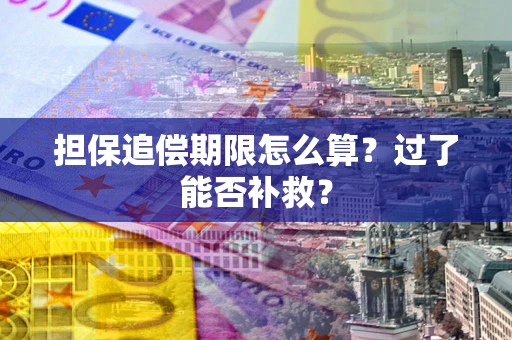 武汉担保追偿期限怎么算？过了能否补救？