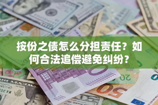 武汉按份之债怎么分担责任？如何合法追偿避免纠纷？